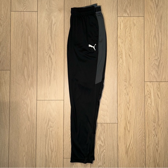 Puma Track Pants Black/Grey Men’s Size Large - Picture 2 of 4